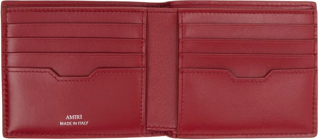 AMIRI Red Lunar New Year 
MA
 Quad Leather Bifold Wallet 3