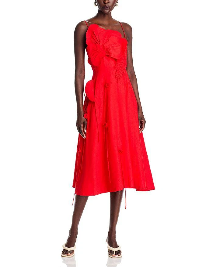 Farm Rio Butterfly Garden Sleeveless Maxi Dress 1