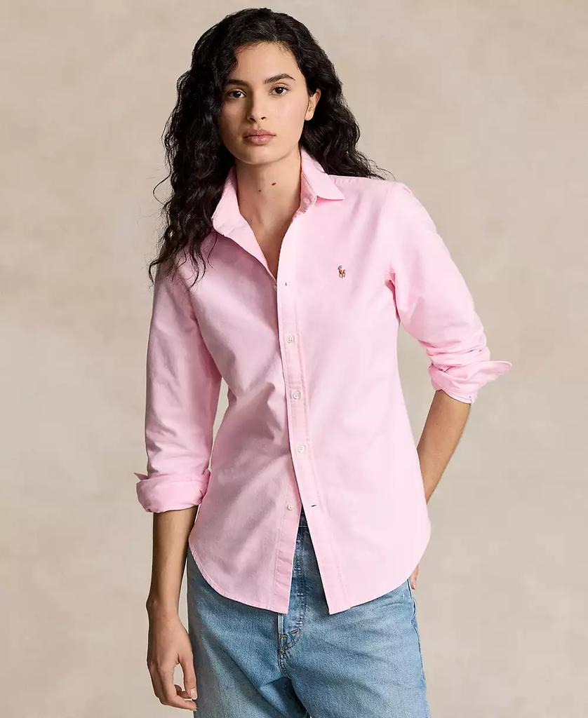 Ralph Lauren Women
s Slim-Fit Striped Oxford Shirt