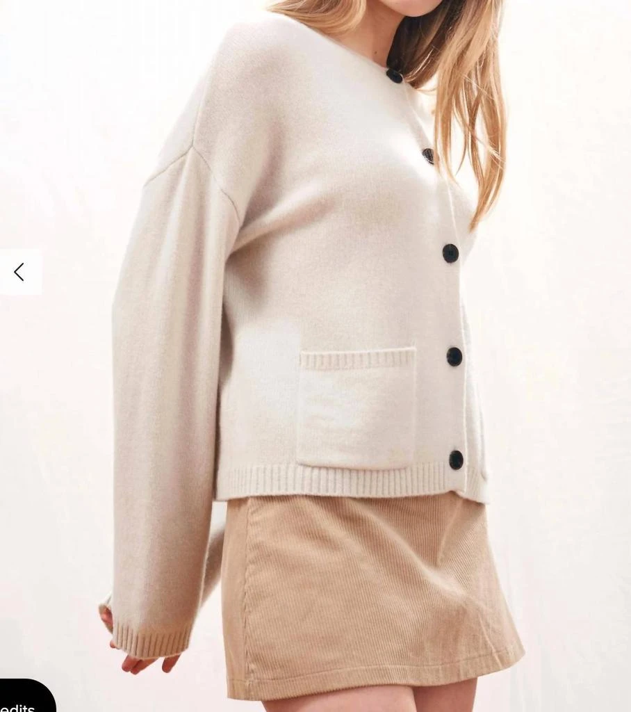 Jumper1234 Jumper1234 - Heavy Crew Cardigan