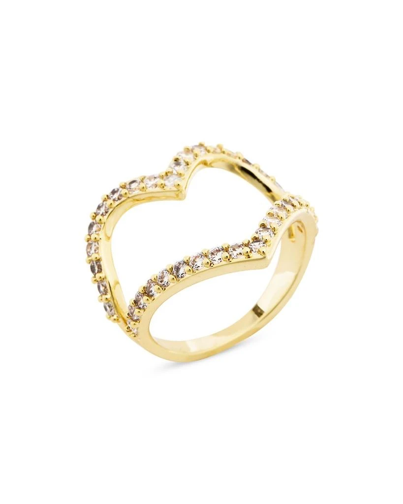 AQUA Open Heart Ring - Exclusive 2