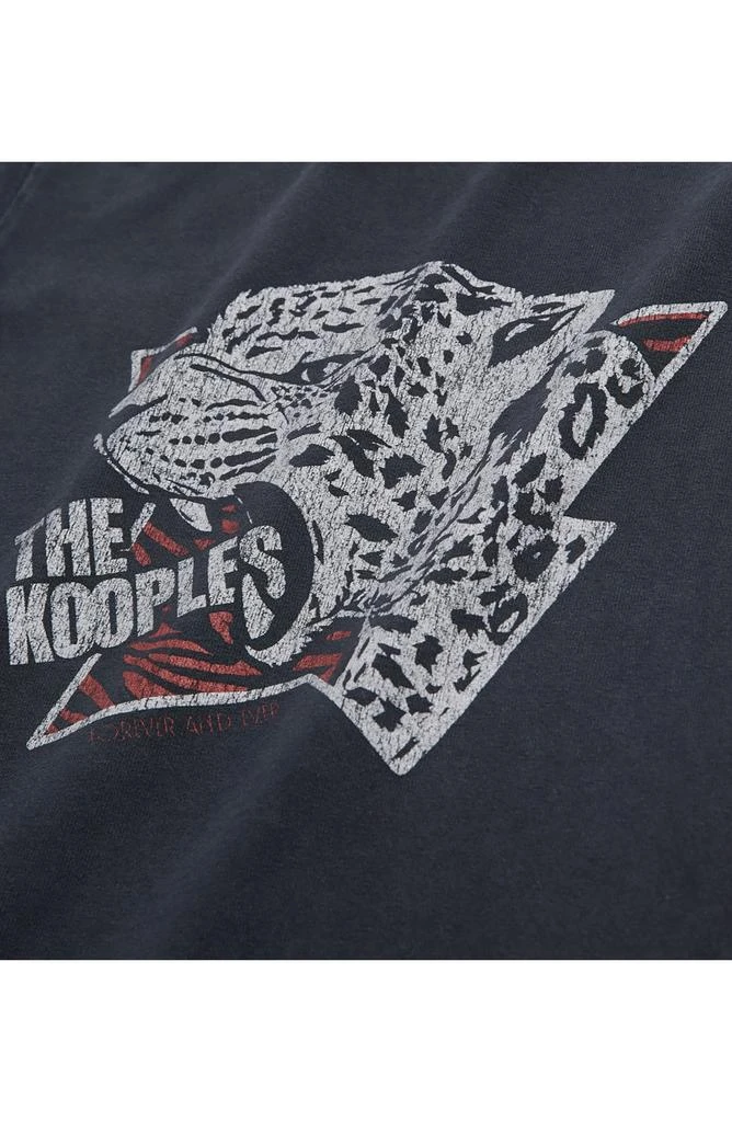 The Kooples Cheetah Jersey Graphic T-Shirt 8