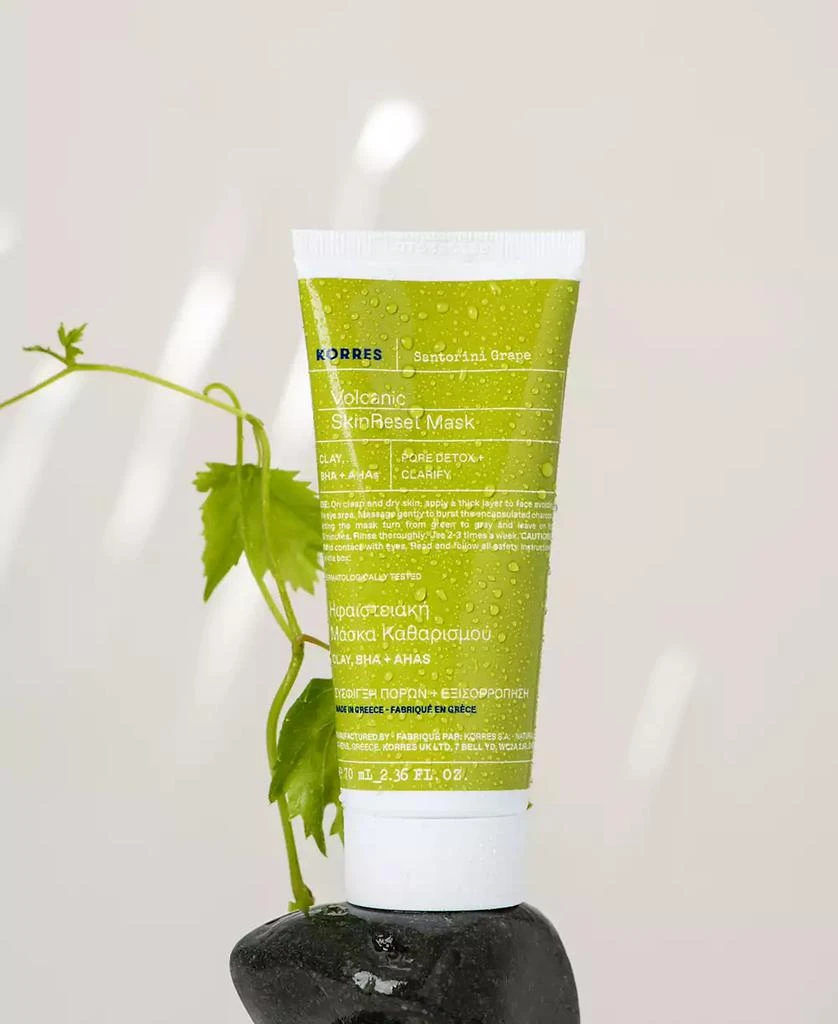 KORRES Santorini Grape Volcanic SkinReset Mask, 70 ml 4