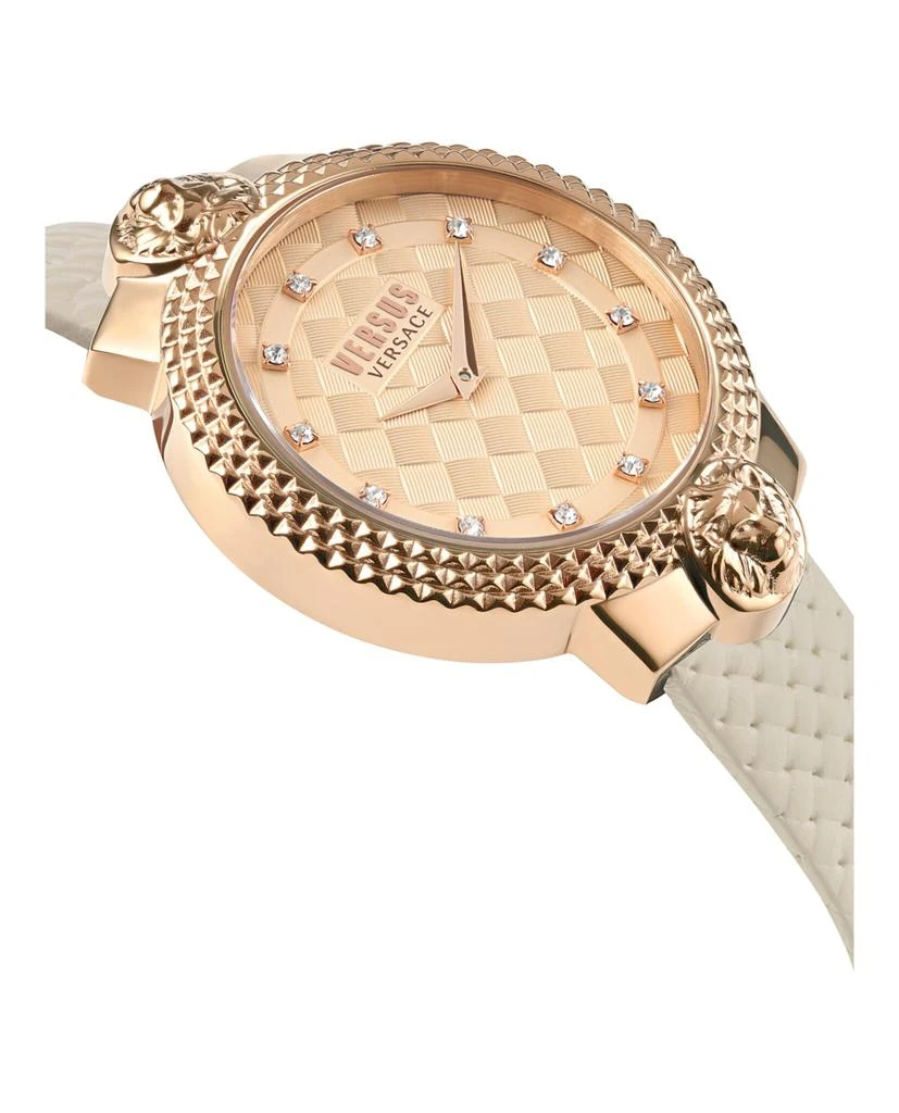 Versus Versace Mouffetard Leather Watch 8