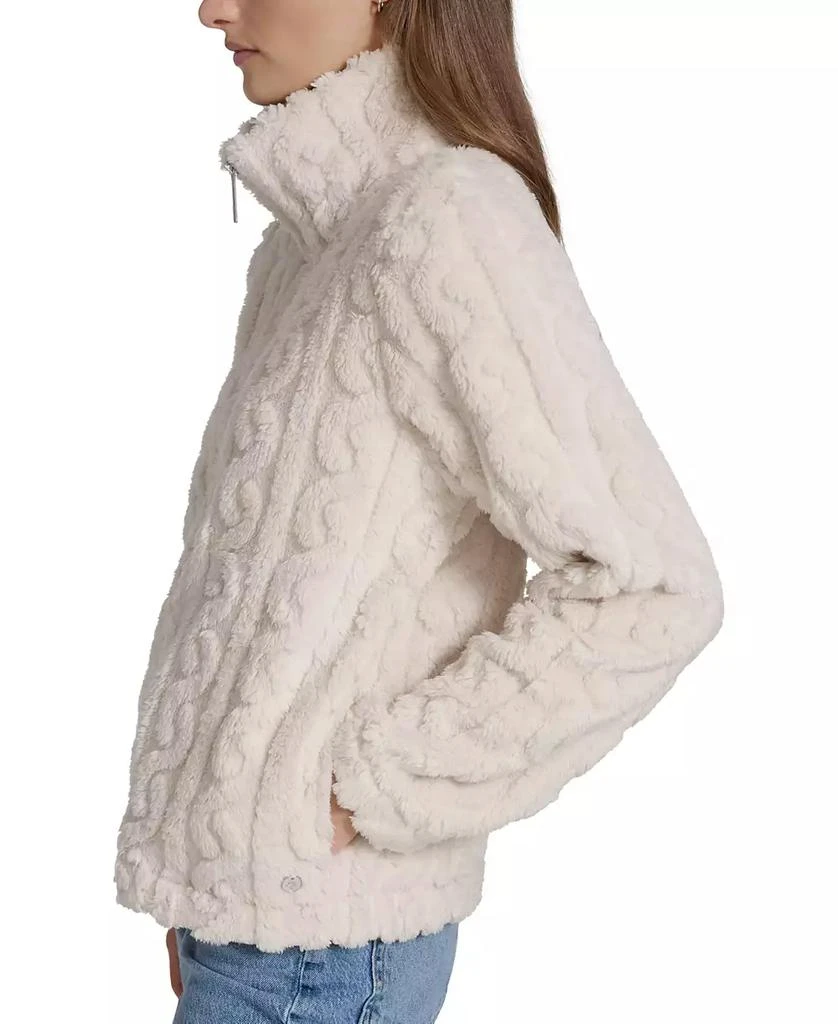 Marc New York by Andrew Marc Andrew Marc Sport Women's Cable-Knit Fleece Jacket 3