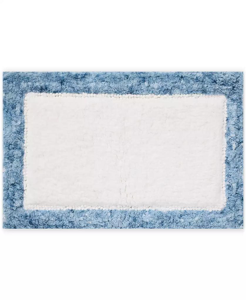 Loloi Park Blue Scallop Skid-Resistant Bath Rug