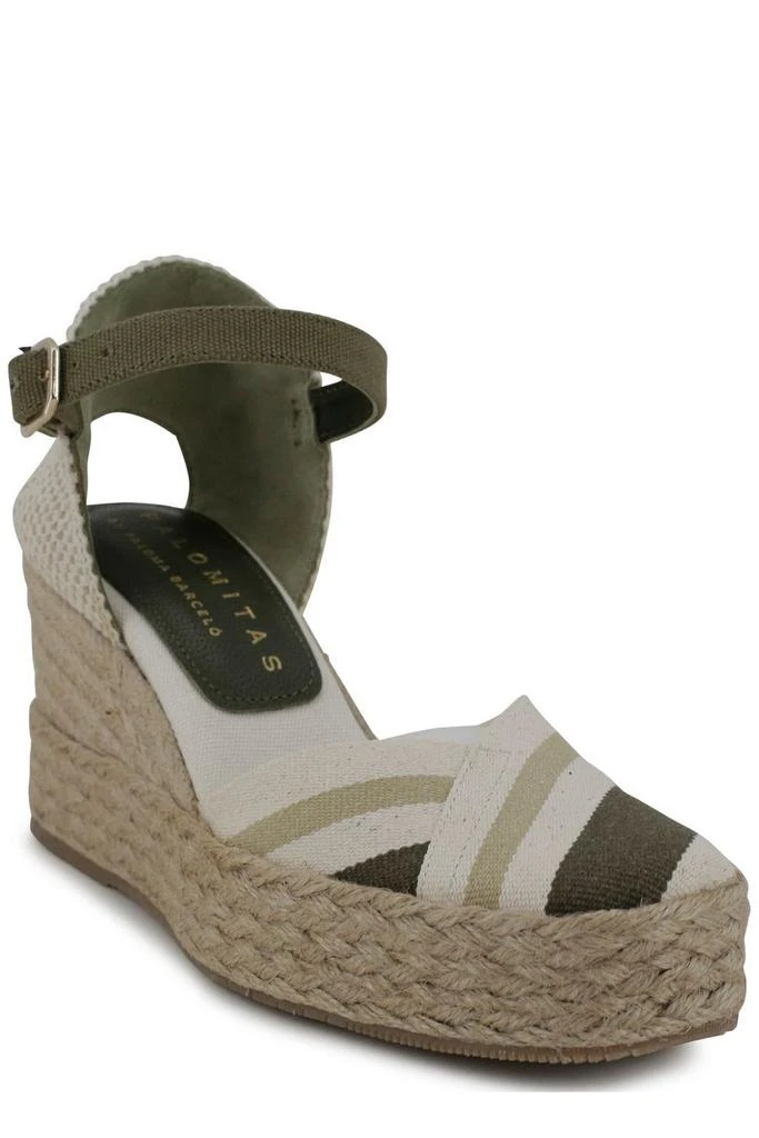 PALOMA BARCELÓ Paloma Barceló Sicily Striped Wedge Sandals 2