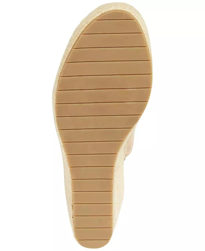 Kenneth Cole Women's Olivia Espadrille Peep-Toe Wedges 5