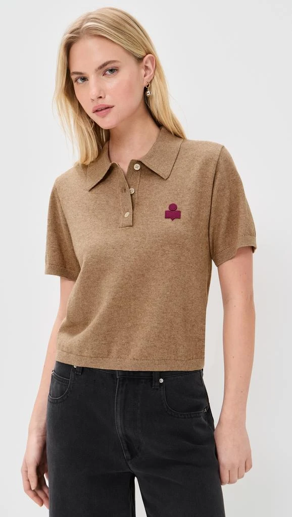 Isabel Marant toile Althea Polo Sweater