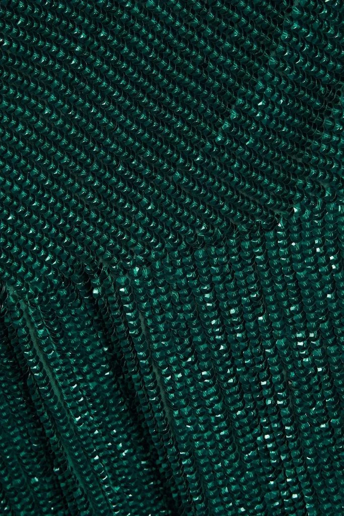 retrofête Katya sequined chiffon gown 4