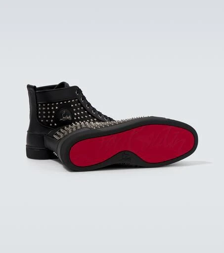 Christian Louboutin Louis Spikes leather sneakers 7
