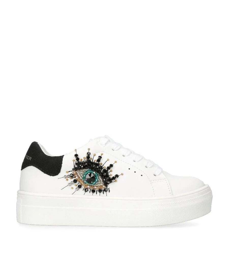 Kurt Geiger Leather Mini Laney Eye Sneakers 3