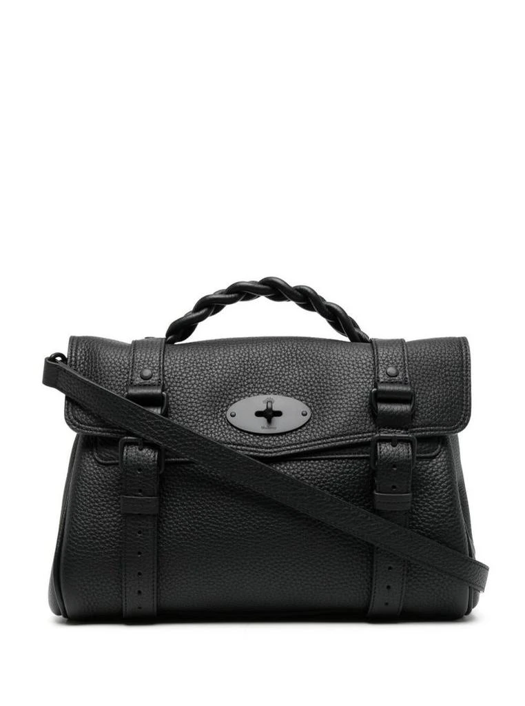 Mulberry Alexa Heavy  Black Leather Handbag Mulberry Woman 1