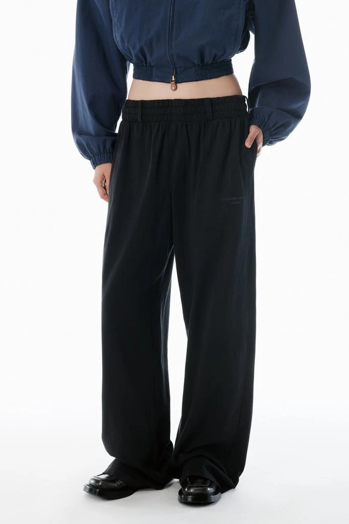 Alexander Wang Black Cotton-Jersey Sweatpants 3