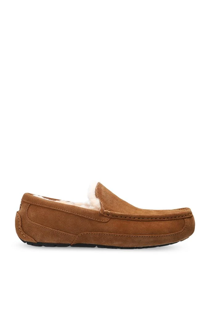 UGG Men\'s Burgundy Suede Slip-On Moccasin Loafers Shop Men main image 2