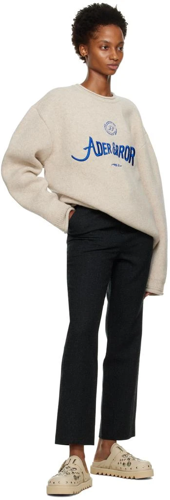 ADER error Beige Verif Sweater 4