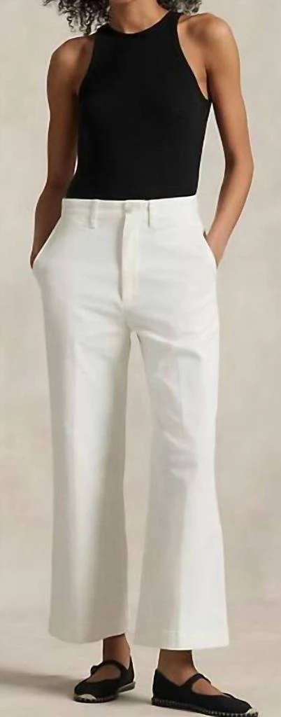 Ralph Lauren Polo Ralph Lauren - Chino Wide Leg Crop Pant 1