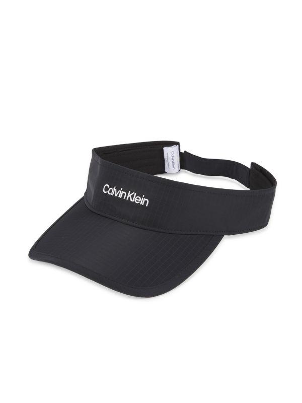 Calvin Klein Logo Cotton Visor Cap