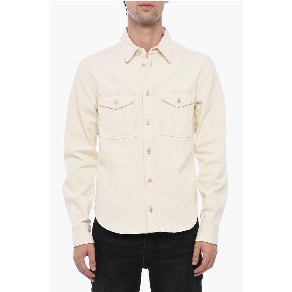 Isabel Marant blue ENOAH Saharan Men's Shirt