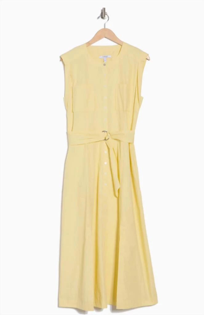 Derek Lam Derek Lam 10 Crosby - Karina Cap Sleeve Shirtdress 4