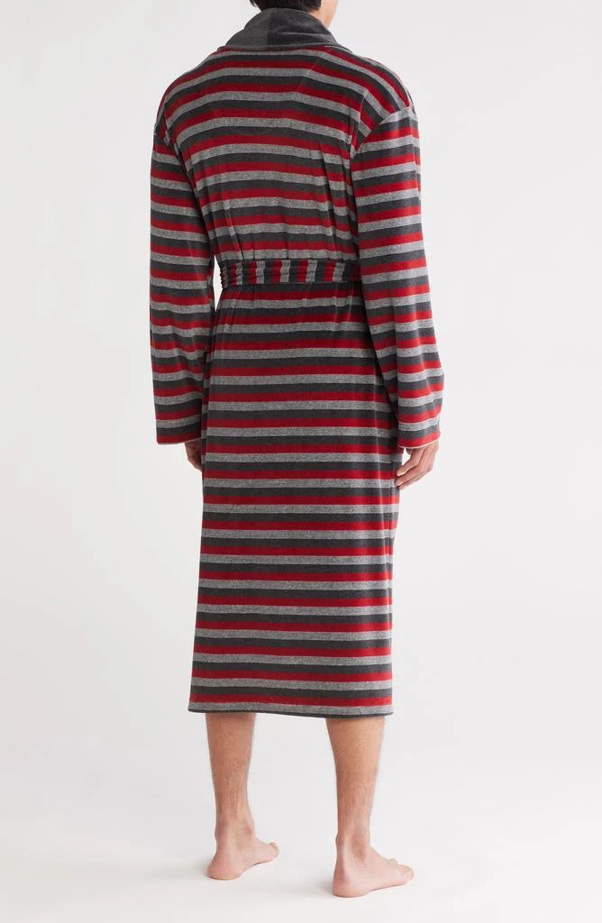 Majestic International Stripe Shawl Robe 2