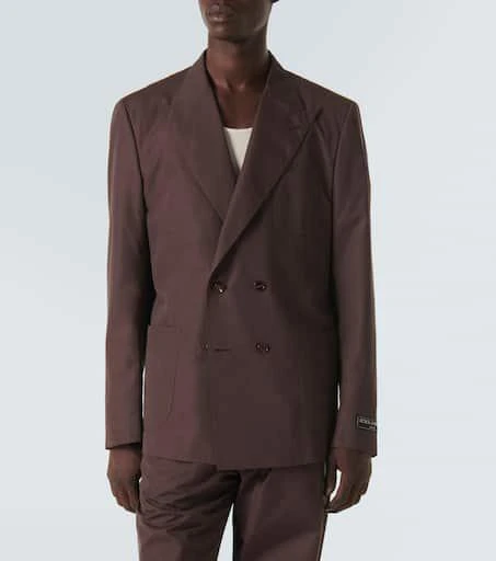 Dolce 
Gabbana Cotton and silk poplin blazer 3
