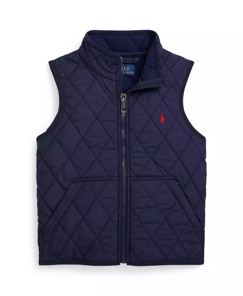 Ralph Lauren Toddler and Little Boys 2-7 Fleece-Lined Quilted Vest