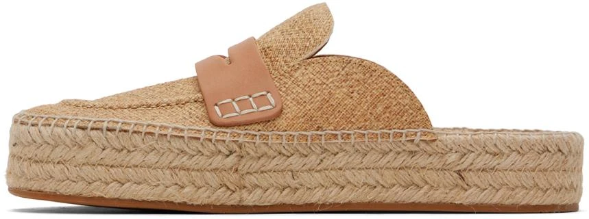 JW Anderson Beige Espadrille Loafers 3