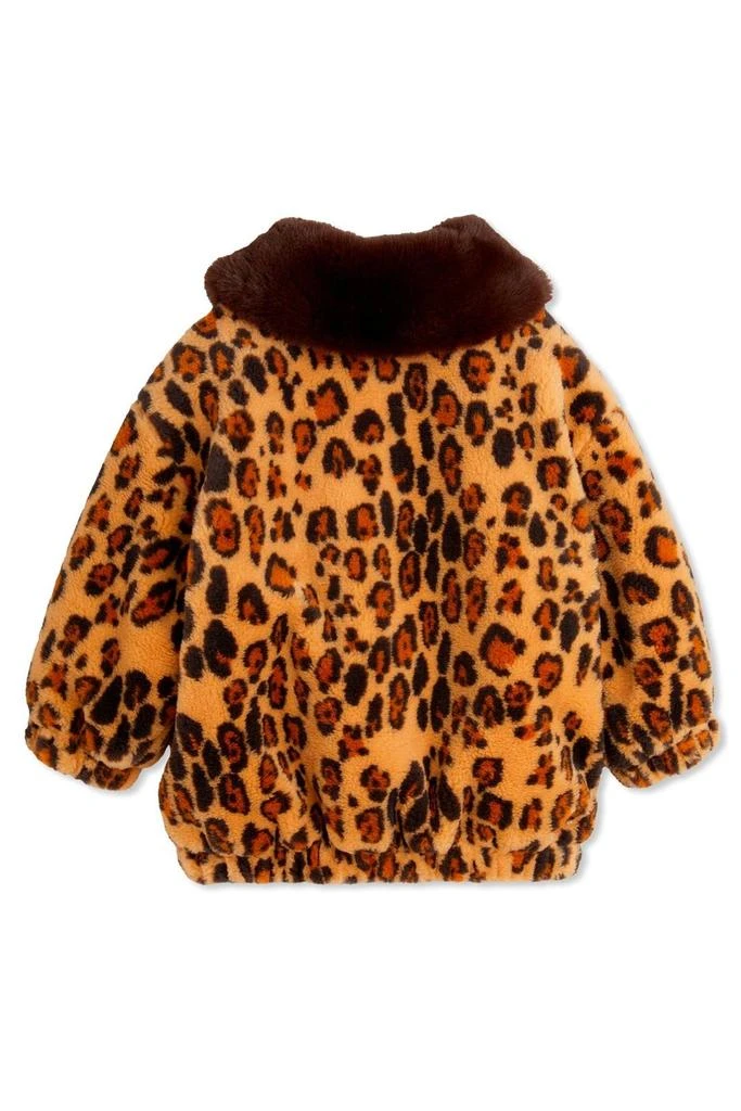 Mini Rodini Mini Rodini Leopard Faux Fur Jacket 2