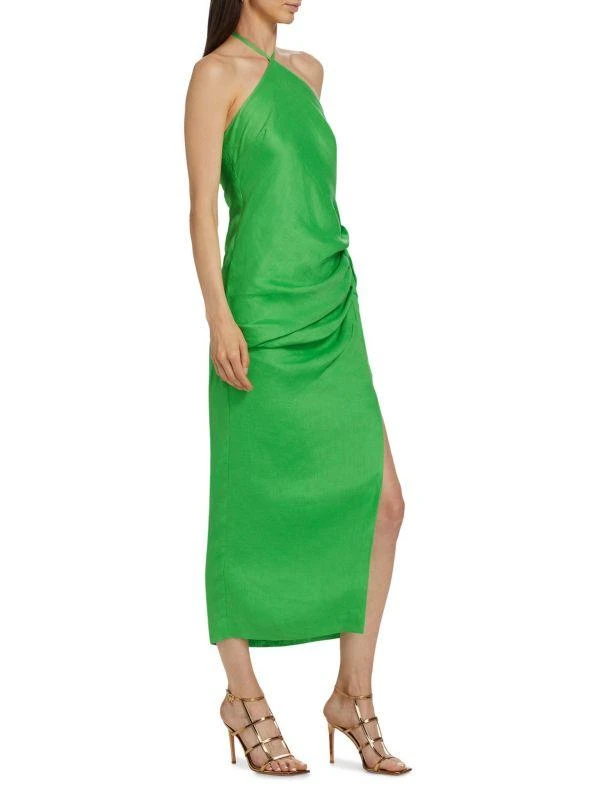 SIMKHAI Hansel Halterneck Maxi Dress 3