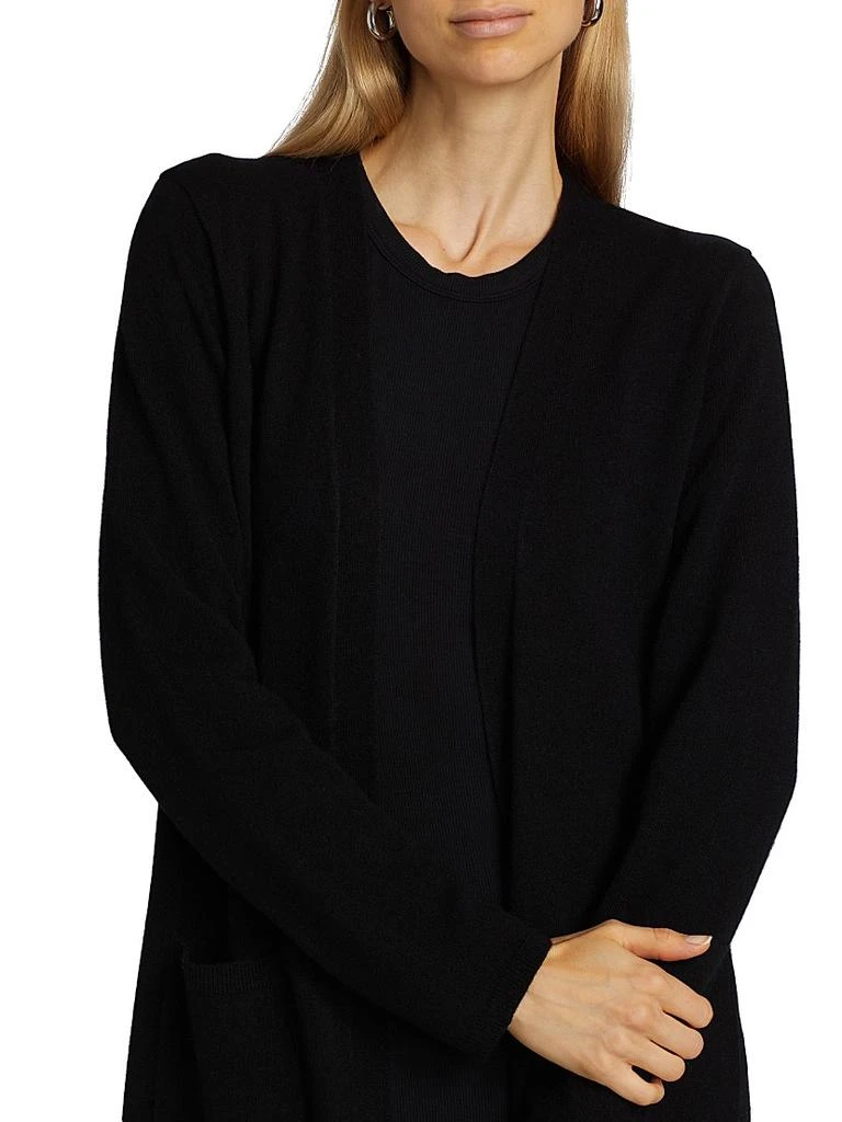 Saks Fifth Avenue COLLECTION Cashmere Open-Front Duster 6