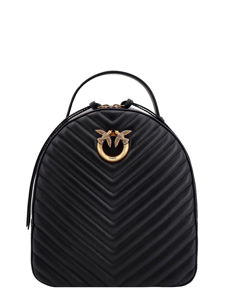 Pinko Pinko Love Birds Quilted Backpack