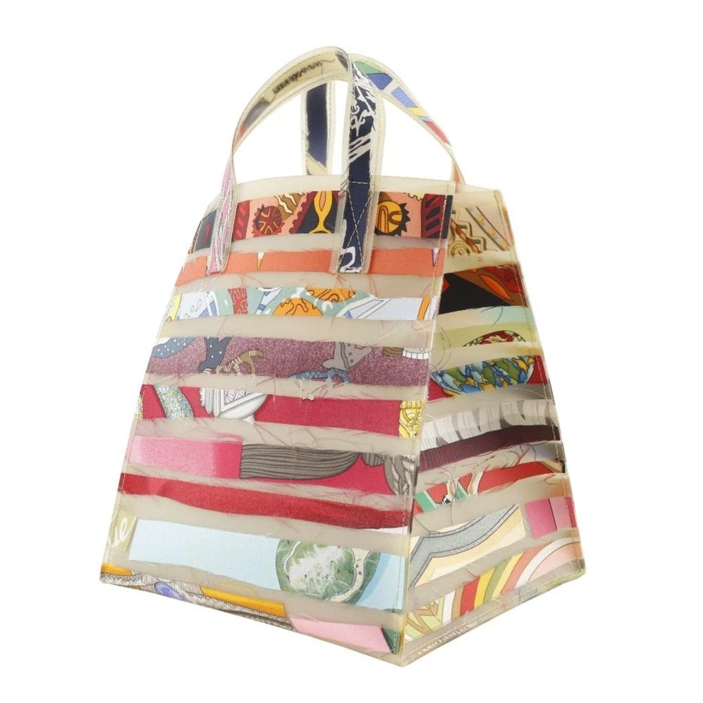 Hermes Silk Rubber Handbag Tote Bag (Pre-Owned) 2