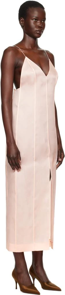 Khaite Pink Tully Maxi Dress 2