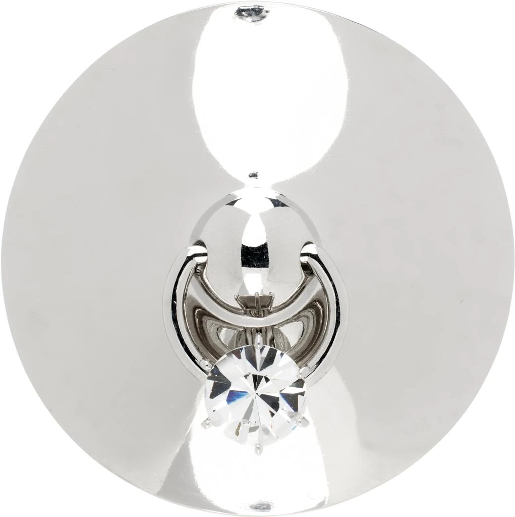 Panconesi Silver Lamina Diamanti Brooch