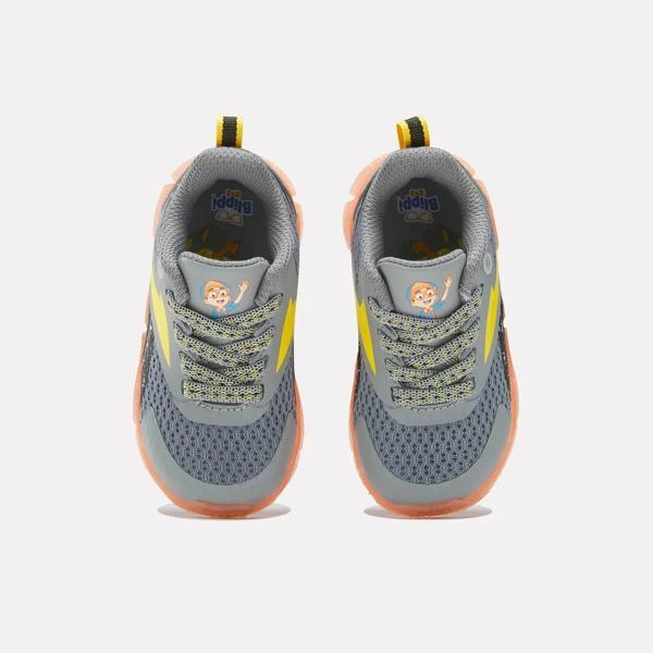 Reebok Reebok x Blippi Zig 'N' Glow Elastic Lace Shoes - Toddler 5