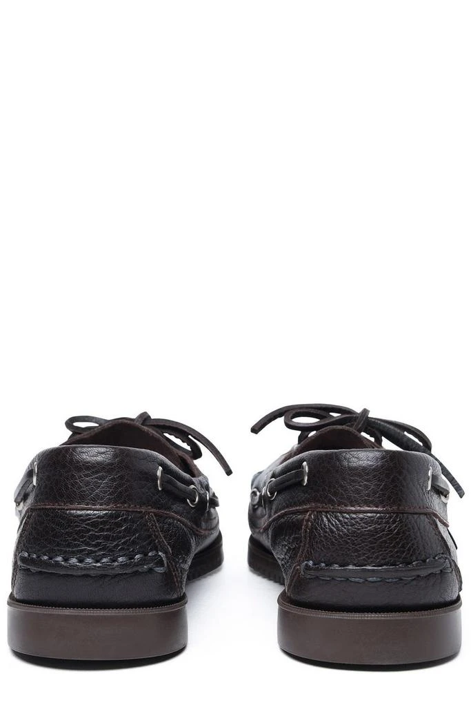 Paraboot Paraboot	Logo Patch Lace-Up Loafers 4