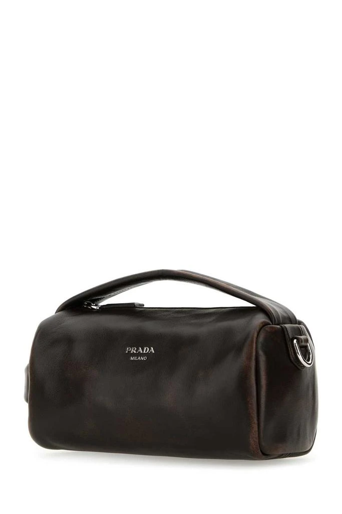 Prada Prada Logo-Detailed Zip-Up Shoulder Bag 3