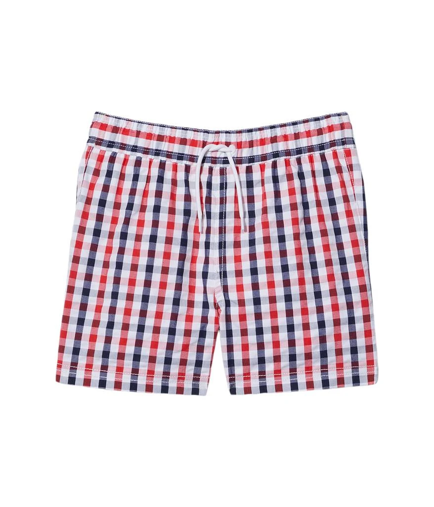 Janie and Jack Gingham Americana Swim Shorts (Toddler/Little Kids/Big Kids) 1