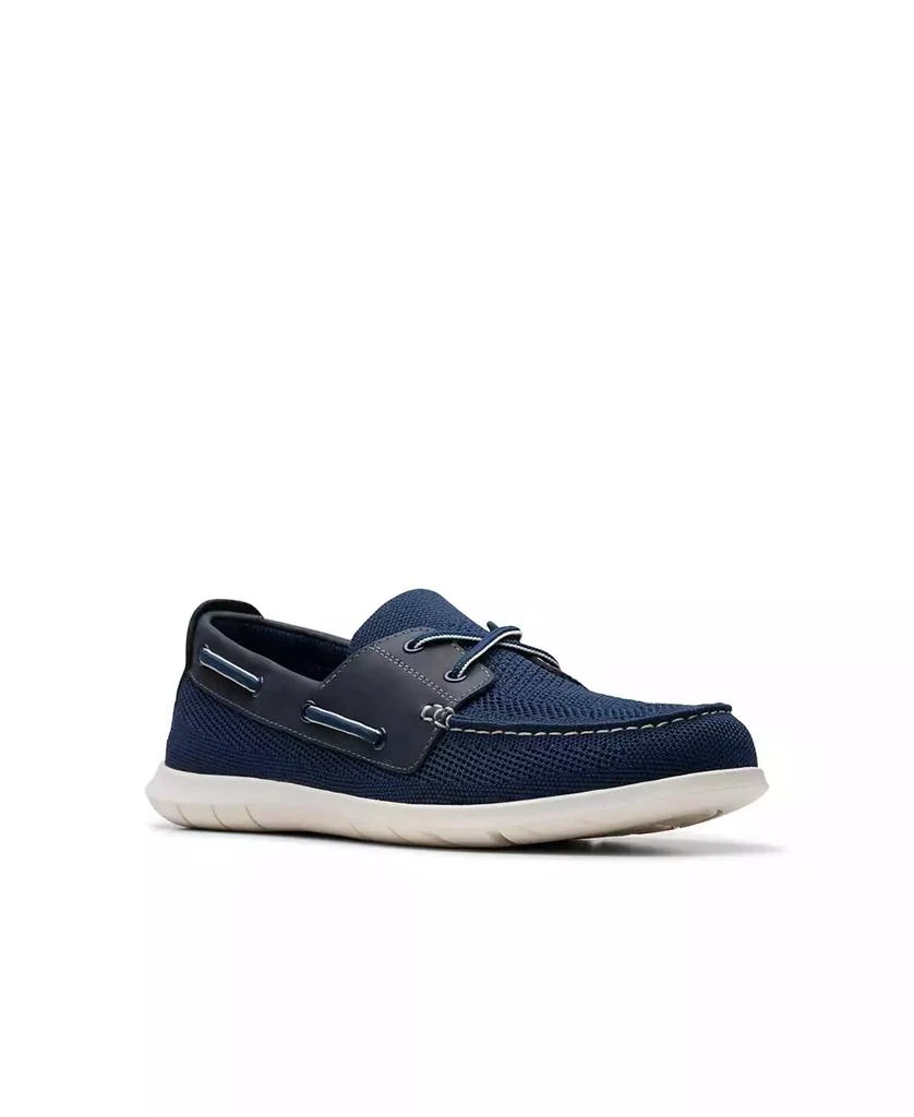 Clarks Men's Flexway Tie Casual Slip On Boat Shoe 1