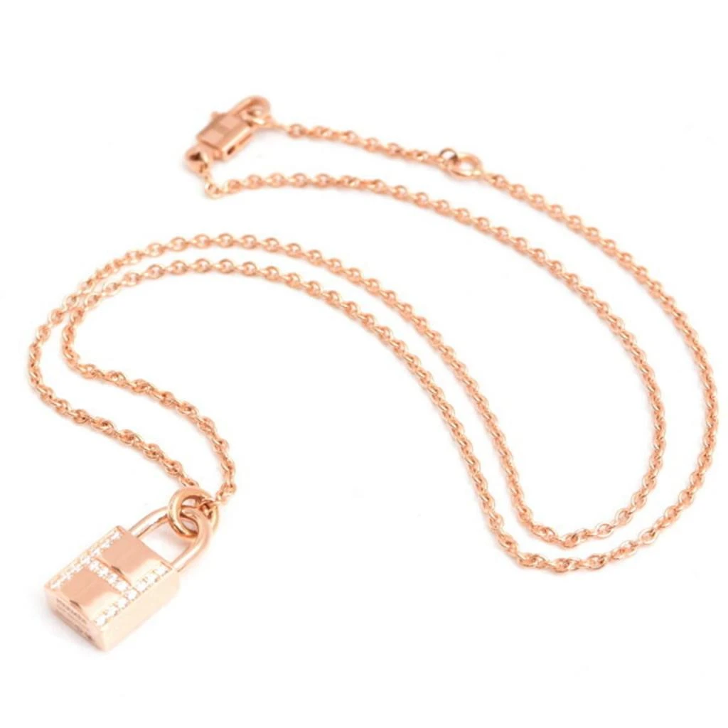 Hermes pink gold (18K) Necklace (Pre-Owned) 2