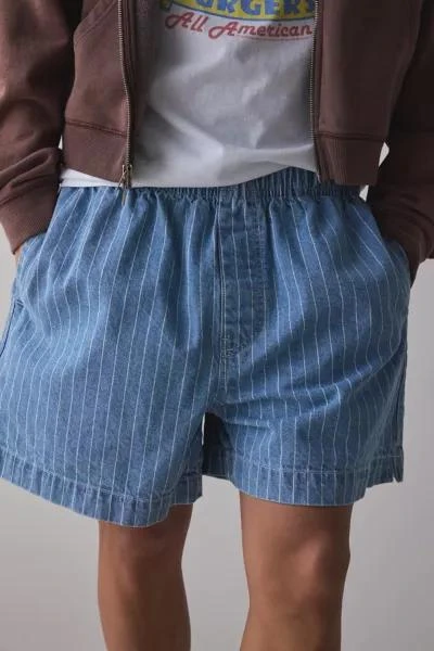 BDG BDG Pinstripe Denim Volley Short 4