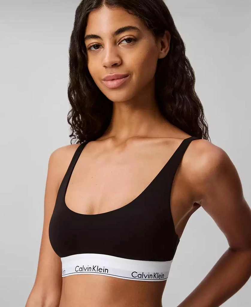 Calvin Klein Calvin Klein Women's Modern Cotton Lightly Lined Bralette QF7586 1