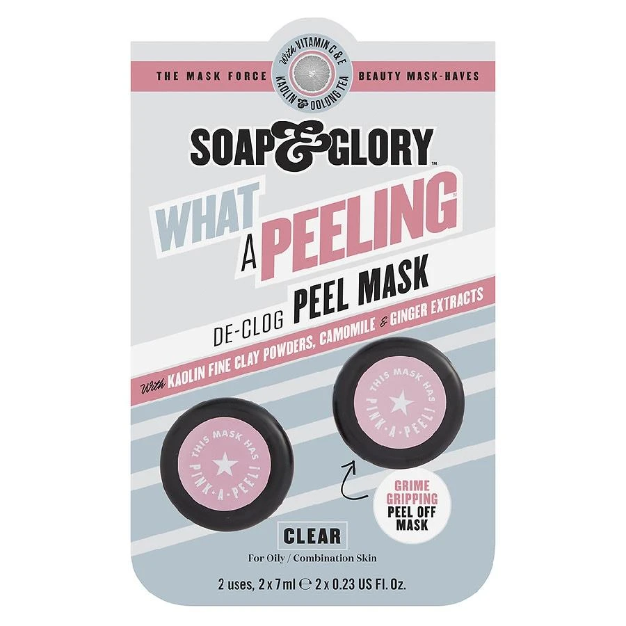 Soap & Glory What a Peeling! De-Clog Peel Mask 1