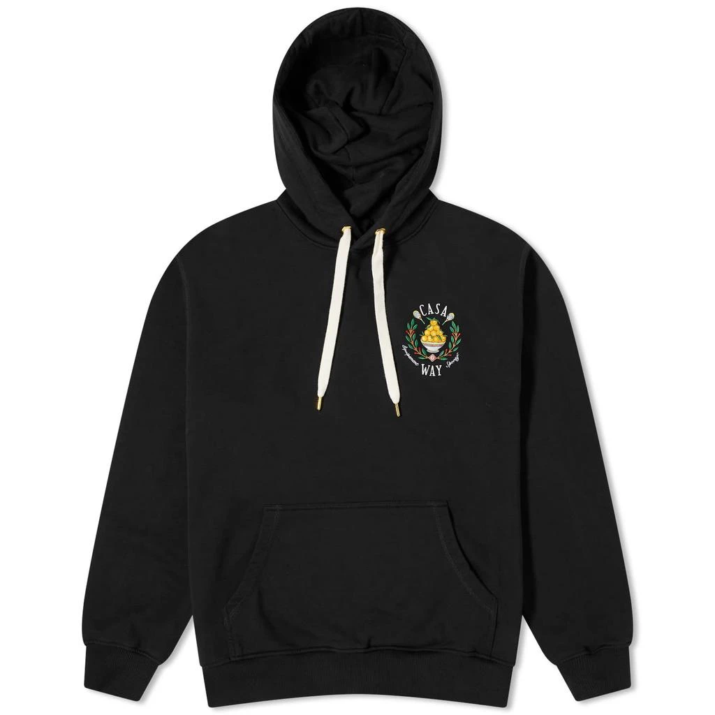 Casablanca Casablanca Casa Way Embroidered Hoodie 1