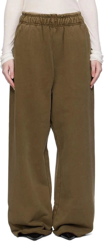 Entire Studios Brown Full Sweatpants