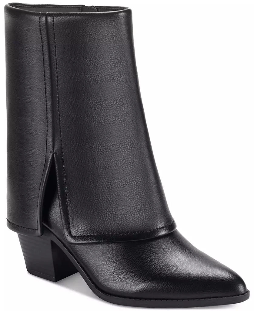 Sun + Stone Women's Ibizaa Fold Over Cuffed Dress Booties, Created for Macy's 1