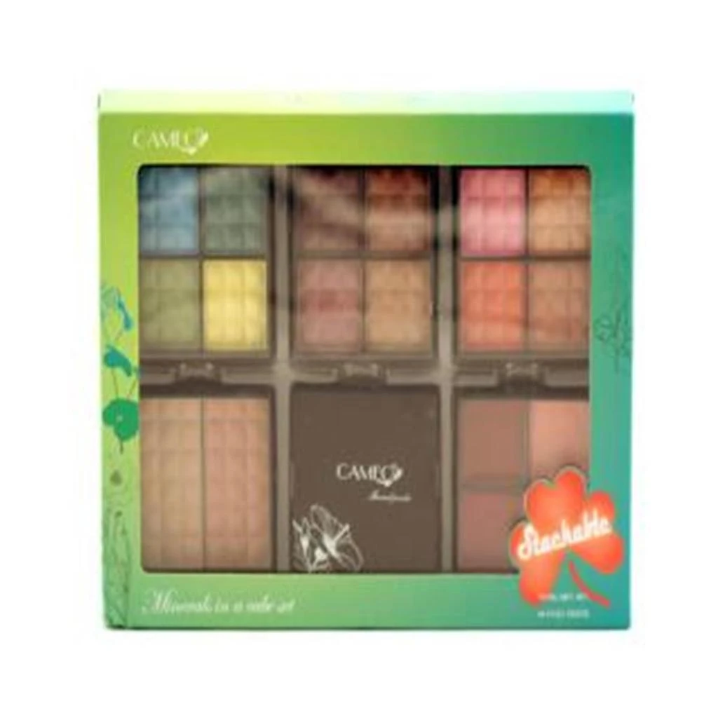 Cameo Make Up Kit - Stackablemineral Cube Green/Cg1830-A Set 1