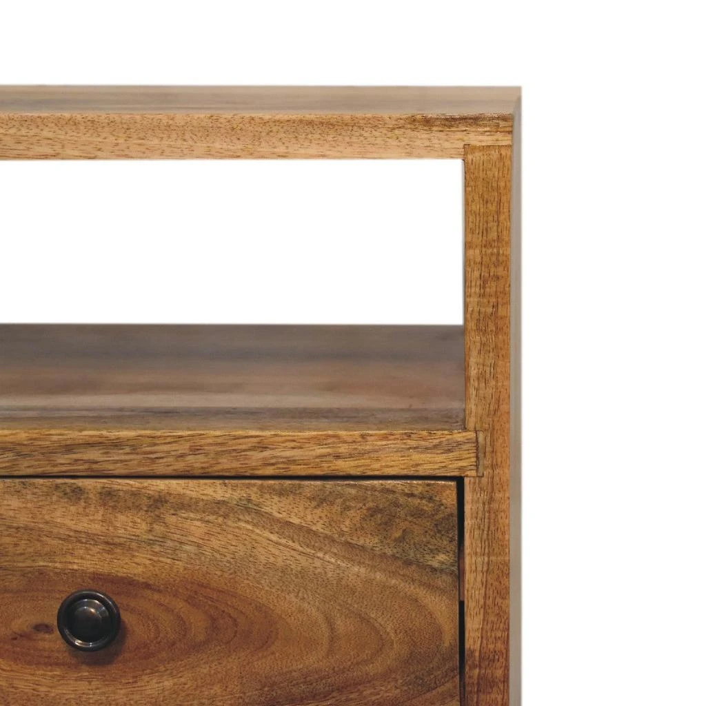 Artisanfurniture Mini Oak-ish Classic Open nightstand 4