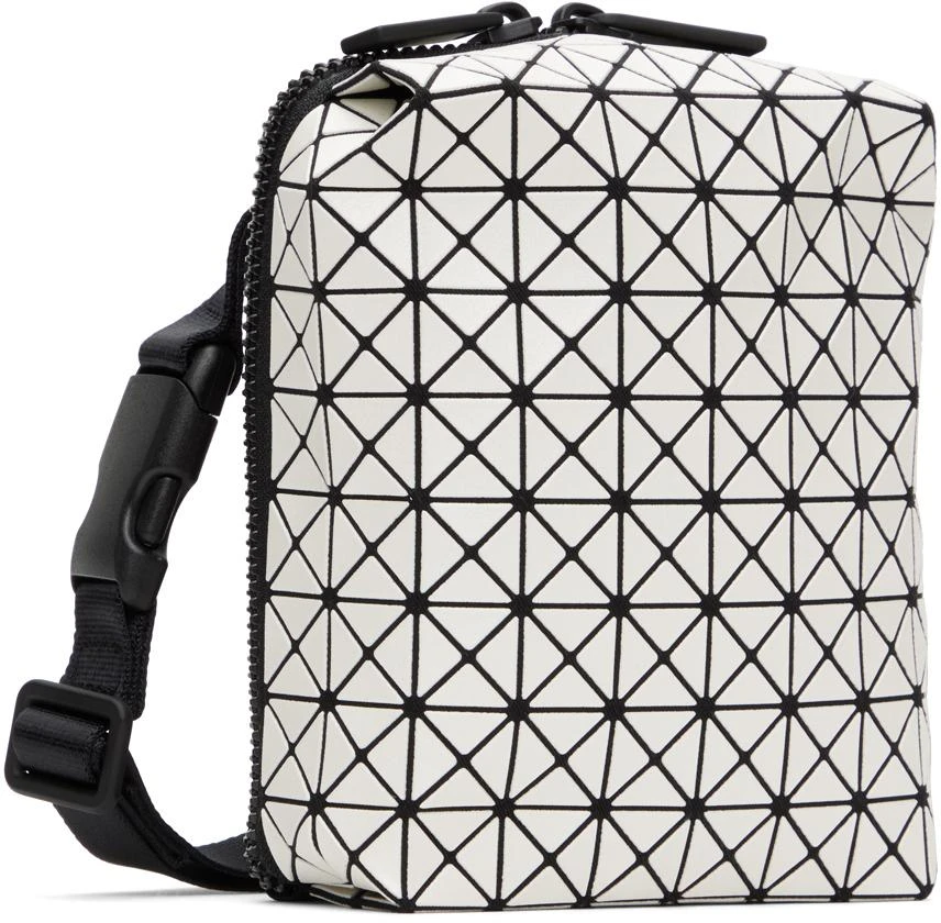 Issey Miyake White Beetle Metallic Bag 2